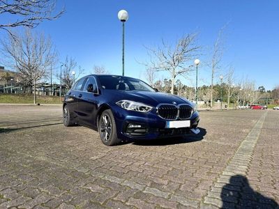 usado BMW 118 i Azul Sport Line (140cv) - Caixa automática