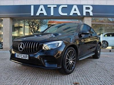 Preto Usado 2018 Mercedes GLC250 AMG line Coupé | € 38.900 (Preço justo)