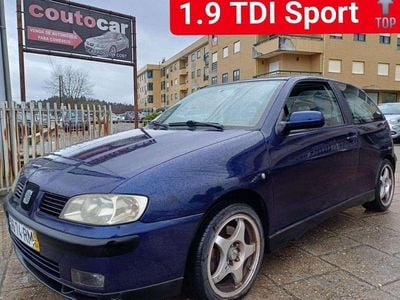 Usado Seat Ibiza 110 HP (80 kW) 2001 Azul Citadino
