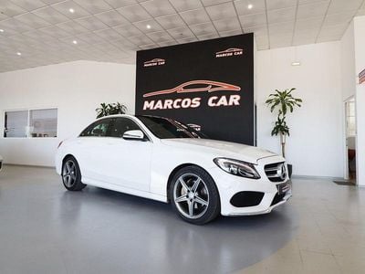 Branco Usado 2016 Mercedes C220 AMG line Sedan | € 28.700