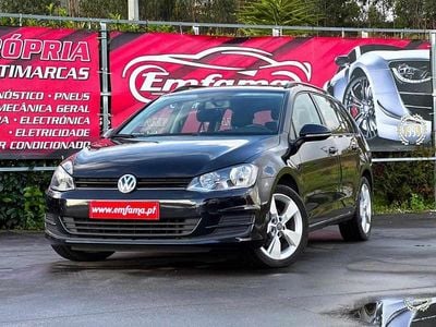 Usado VW Golf VII 110 HP (80 kW) 2015 Preto Carrinha
