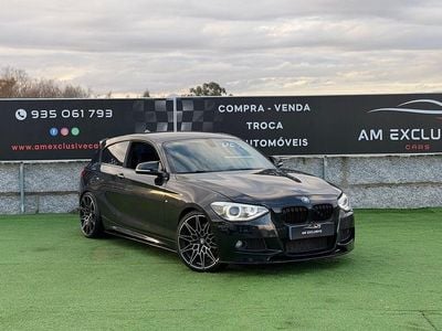 Usado BMW 118 Exclusive 143 HP (105 kW) 2014 Preto Citadino