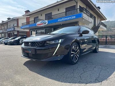Preto Usado 2021 Peugeot 508 GT Carrinha | € 22.490 (Preço justo)