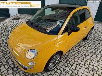 Usado Fiat 500 Lounge 95 HP (69 kW) 2015 Amarelo