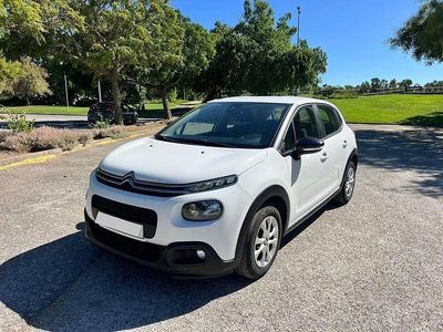 Branco Usado 2021 Citroën C3 Feel | € 12.500 (Preço justo)