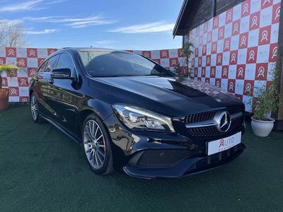 Preto Usado 2017 Mercedes CLA200 Shooting Brake AMG line Carrinha | € 27.990 (Preço elevado)