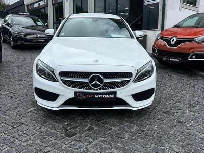 Branco Usado 2016 Mercedes C180 AMG line Coupé | € 24.750 (Caro)