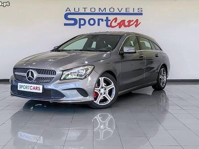 Usado Mercedes CLA200 Shooting Brake AMG line 136 HP (100 kW) 2016 Cinza Carrinha