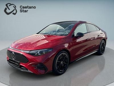 Vermelho Usado 2025 Mercedes CLA 250+ Sedan | € 56.500