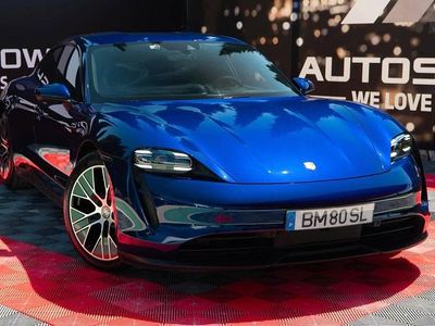 Azul Usado 2020 Porsche Taycan Sedan | € 68.900 (Preço justo)
