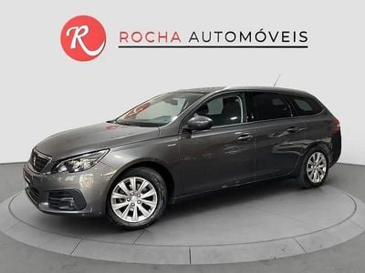 Usado Peugeot 308 SW 130 HP (95 kW) 2018 Cinzento Carrinha