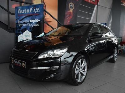 Preto Usado 2015 Peugeot 308 Allure Carrinha | € 10.800 (Preço justo)