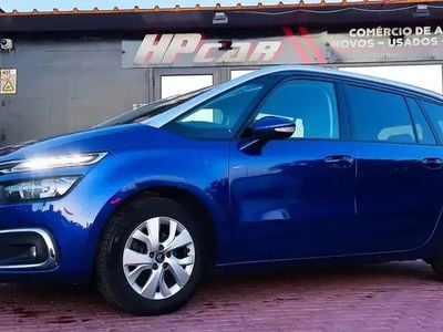 Usado Citroën Grand C4 Picasso 130 HP (95 kW) 2019 Azul Monovolume