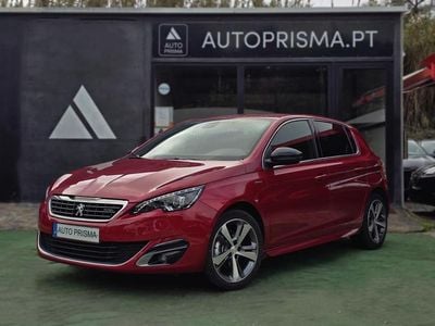 Usado Peugeot 308 GT-line 120 HP (88 kW) 2016 Vermelho