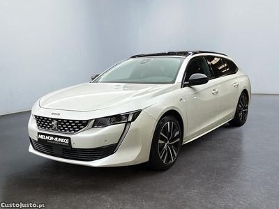 Branco Usado 2021 Peugeot 508 SW GT Carrinha | € 22.990 (Preço elevado)