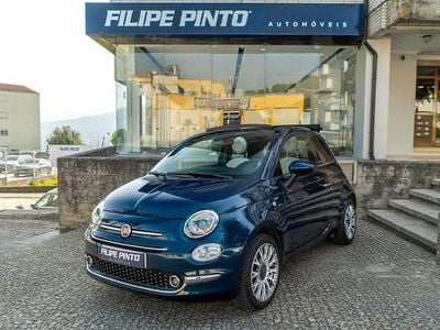 Usado Fiat 500C Star 70 HP (51 kW) 2020 Azul Cabrios