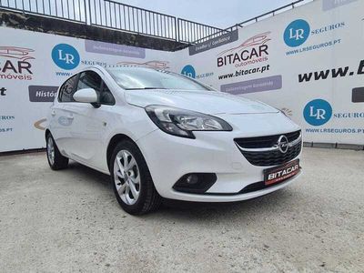 Usado Opel Corsa Edition 95 HP (69 kW) 2016 Branco Sedan