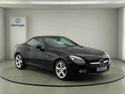 Preto Usado 2014 Mercedes SLK250 Cabrios | € 28.990