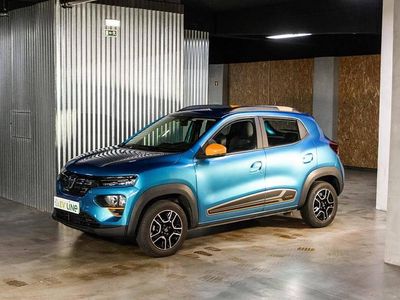 Azul Usado 2021 Dacia Spring Comfort Citadino | € 10.990 (Preço justo)