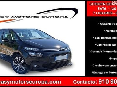 Preto Usado 2017 Citroën Grand C4 Picasso Feel Monovolume | € 15.990 (Preço justo)