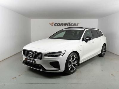 Usado Volvo V60 R-Design 340 HP (250 kW) 2020 Branco Carrinha