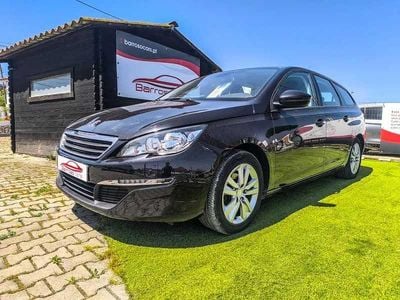 Preto Usado 2015 Peugeot 308 SW Carrinha | € 7.400 (Preço justo)