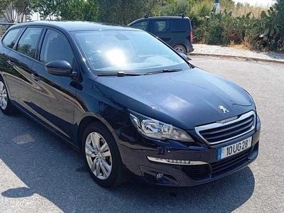Usado Peugeot 308 100 HP (73 kW) 2015 Azul Carrinha