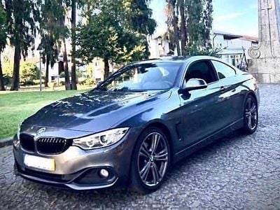 Cinzento Usado 2013 BMW 420 Coupé | € 16.000 (Super Preço)