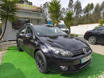 Usado VW Golf VII 105 HP (77 kW) 2012 Preto Carrinha