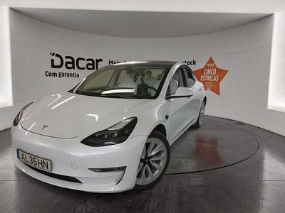 Branco Usado 2021 Tesla Model 3 Long Range AWD Sedan | € 26.699 (Preço justo)