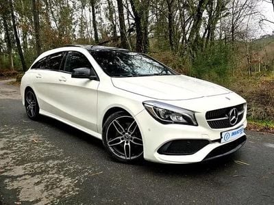 Usado Mercedes CLA220 Shooting Brake AMG line 177 HP (130 kW) 2017 Branco Carrinha