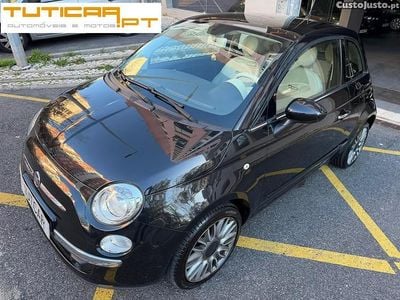 Usado Fiat 500 Lounge 69 HP (50 kW) 2015 Preto