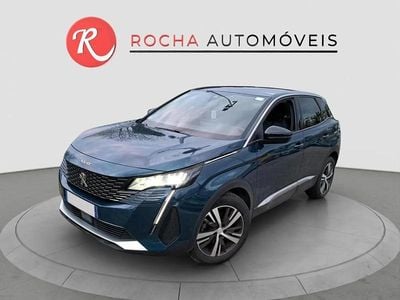 Azul Usado 2022 Peugeot 3008 Allure SUV | € 17.990 (Preço justo)