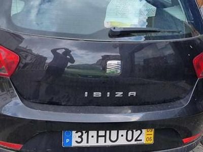 Usado Seat Ibiza 69 HP (50 kW) 2009 Preto Citadino
