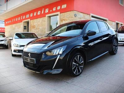 Preto Usado 2020 Peugeot e-208 GT-line Citadino | € 17.450 (Preço justo)