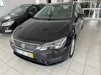 Usado Seat Leon ST 114 HP (83 kW) 2018 Preto Carrinha
