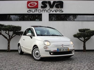 Branco Usado 2010 Fiat 500 Lounge Citadino | € 9.250 (Caro)