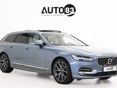 Azul Usado 2019 Volvo V90 Carrinha | € 28.990 (Preço elevado)