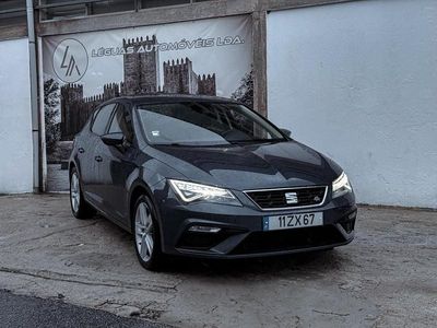 Usado Seat Leon FR 115 HP (84 kW) 2020 Cinzento