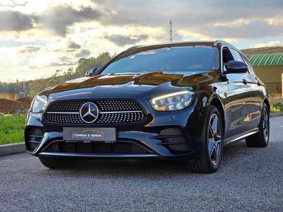 Preto Usado 2022 Mercedes E300 | € 35.000 (Preço elevado)