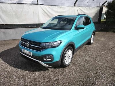 Usado VW T-Cross 95 HP (69 kW) 2022 Azul SUV