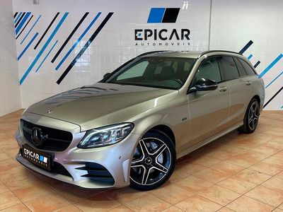 Cinza Usado 2020 Mercedes C300 AMG line Carrinha | € 29.900 (Preço elevado)