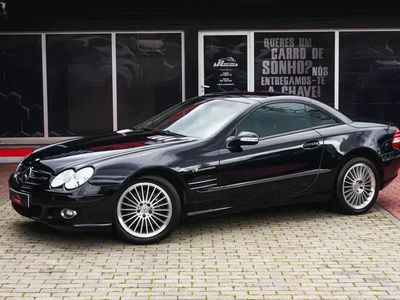 Preto Usado 2002 Mercedes SL500 Cabrios | € 33.950