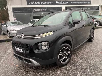 Preto Usado 2020 Citroën C3 Aircross PureTech SUV | € 14.250 (Preço justo)