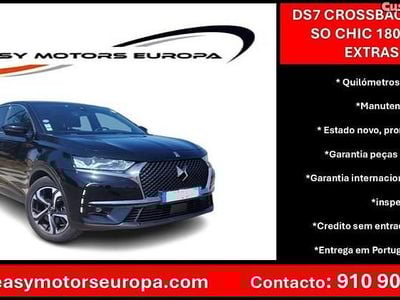 Preto Usado 2020 DS Automobiles DS7 Crossback So Chic SUV | € 21.500 (Bom preço)