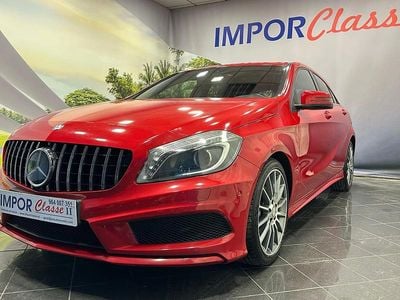 Vermelho Usado 2014 Mercedes A160 AMG line Sedan | € 14.500 (Preço justo)