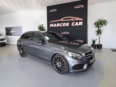 Cinza Usado 2017 Mercedes C220 AMG line Carrinha | € 27.900