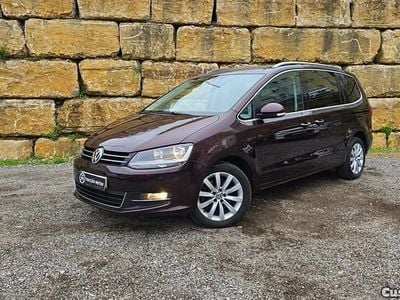Vermelho Usado 2017 VW Sharan Highline Monovolume | € 25.950 (Preço justo)