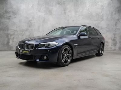 Usado BMW 520 190 HP (139 kW) 2015 Azul escuro Carrinha