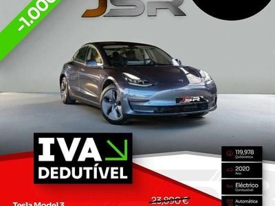 Cinzento Usado 2020 Tesla Model 3 Standard Range Plus Sedan | € 22.890 (Preço justo)